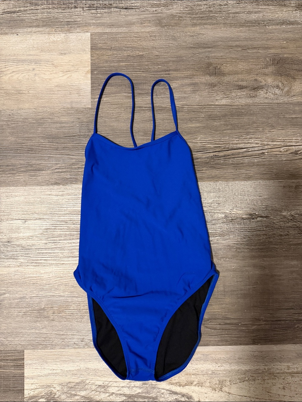 JOLYN Brandon 2 Royal Blue Tie Back Swimsuit Size 34